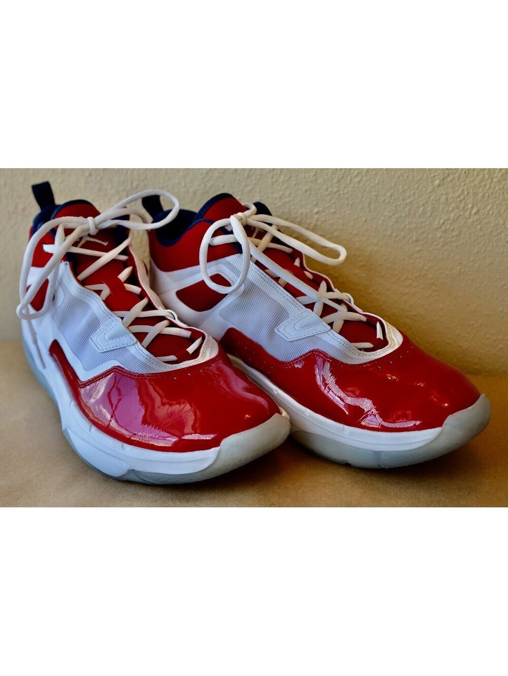 Size 11 - Air Jordan Stay Loyal 3 White Varsity Red Navy Mens